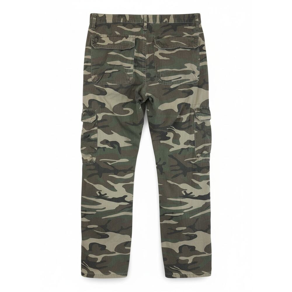 Wrangler Jean Co Camo Cargo Pant Mens 32x30 Cotton Military Combat UNISEX - Picture 5 of 10